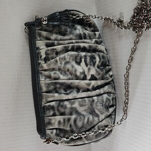 BRIGHTON COSMO CAT SMALL LEATHER CROSSBODY BAG